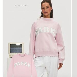 Parke Pink Classic Crewneck Sweatshirt